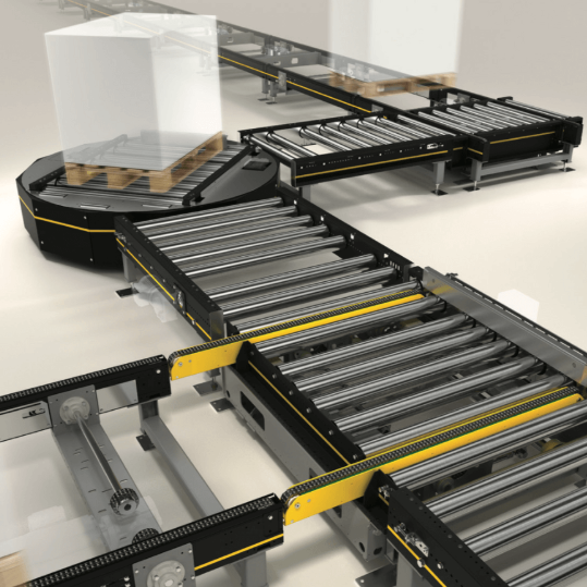 Modular Pallet Conveyor Platform (MPP) szállítópálya-modulok