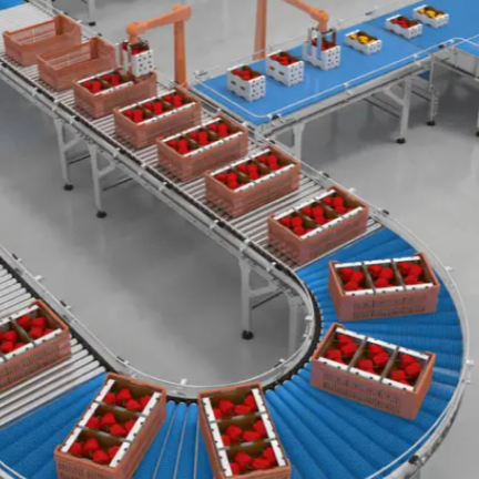 Modular Hygienic Platform (MHP) szállítópálya-modulok